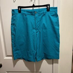 PGA Tour Teal Flat Front Shorts